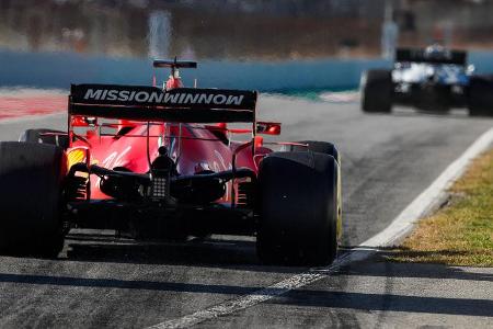 Mercedes & Ferrari - F1-Wintertests - Barcelona 2020
