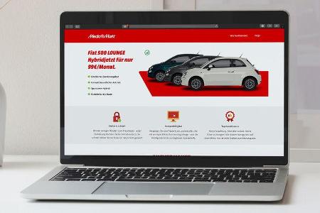 Fiat 500 Hybrid bei Media Markt