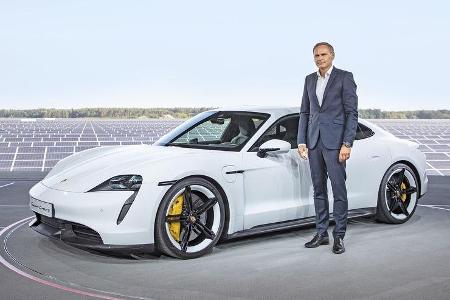 Oliver Blume, Porsche Taycan, Exterieur Oliver Blume, Porsche Taycan, Exterieur