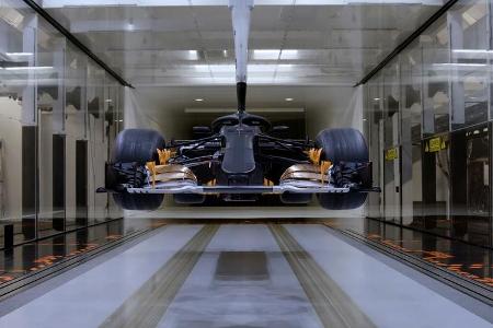 Mercedes F1 Windkanal