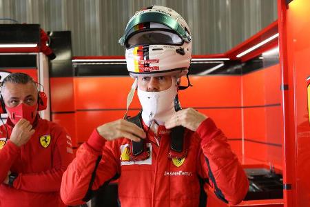 Sebastian Vettel - Ferrari - Formel 1 - GP Portugal - Portimao - 24. Oktober 2020