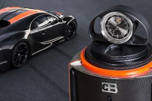 Hightech-Safe für Uhren und Bugatti-Schlüssel