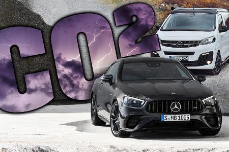 CO2 Grenzwert Einsparung Hersteller Mercedes Opel CO2 Grenzwert Einsparung Hersteller Mercedes Opel