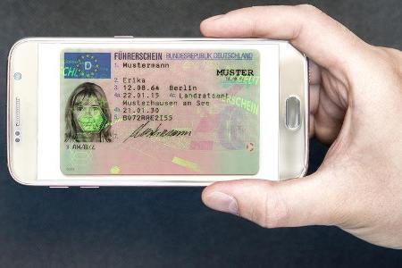Digitaler Führerschein Smartphone Digitaler Führerschein Smartphone
