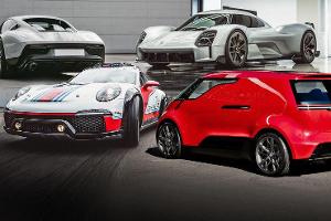 Das sind die geheimen Designstudien von Porsche