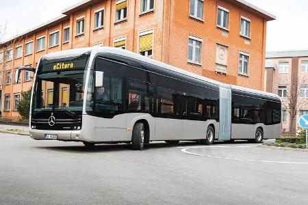 Gelenkbus Mercedes-Benz eCitaro G Elektrobus Daimler Buses Gelenkbus Mercedes-Benz eCitaro G Elektrobus Daimler Buses