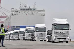 Brennstoffzellen-Lkw für die Schweiz