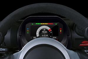 Kombiinstrument für Track Days zum Nachrüsten