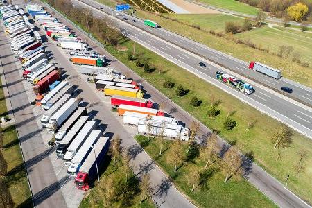 Lkw Parkplatz Lkw Parkplatz