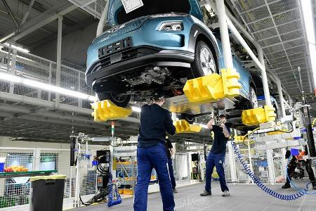 9/2020, Hyundai Kona Elektro Produktion 9/2020, Hyundai Kona Elektro Produktion