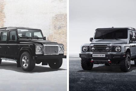Ineos Grenadier vs. Land Rover Defender Classic Ineos Grenadier vs. Land Rover Defender Classic