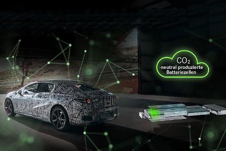08/2020, Mercedes EQS und CATL Batterie
