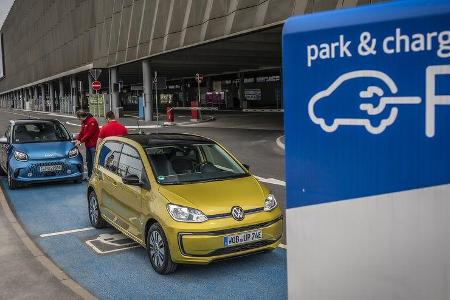 Smart EQ Forfour Passion, VW e-Up Style, Exterieur Smart EQ Forfour Passion, VW e-Up Style, Exterieur