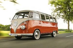 So fährt der elektrische Bulli