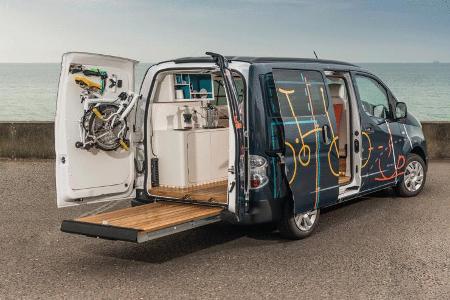 Nissan e-NV200 mobiles Büro