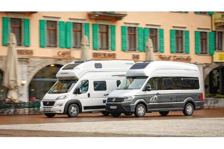 Weinsberg Carabus 600 MQH vs VW Grand California 600 Weinsberg Carabus 600 MQH vs VW Grand California 600
