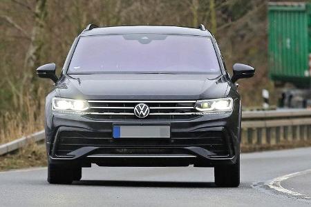 Erlkönig VW Tiguan Facelift 2020