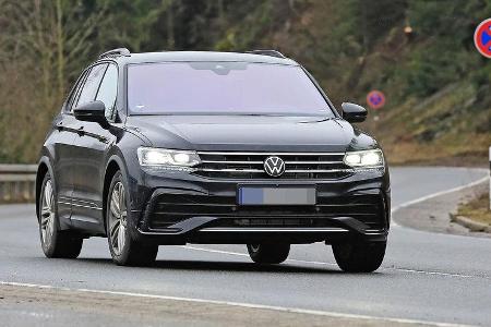 Erlkönig VW Tiguan Facelift 2020