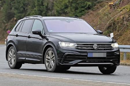 Erlkönig VW Tiguan Facelift 2020