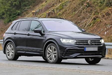 Erlkönig VW Tiguan Facelift 2020