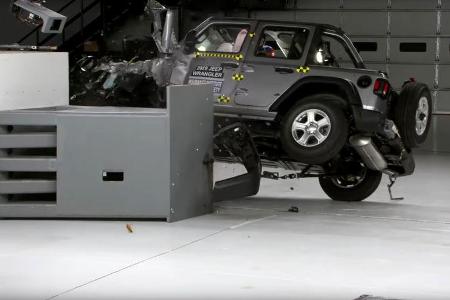 Jeep Wrangler Crashtest Jeep Wrangler Crashtest