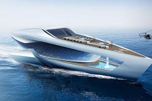 Die Sea Level CF8 ist ein schwimmendes Autohaus