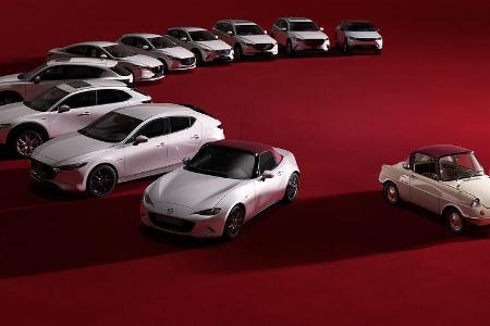 100 Jahre Mazda Jubiläum Sondermodelle 2020 MX-5