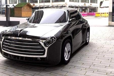 Hindustan Ambassador mit EV Concept DC2 Design Hindustan Ambassador mit EV Concept DC2 Design