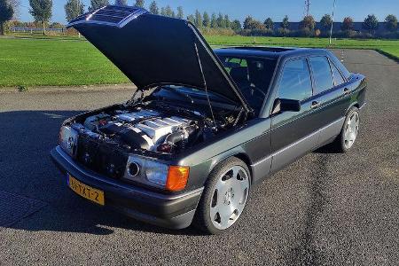 12/2020, Mercedes 190 mit V12-Motor
