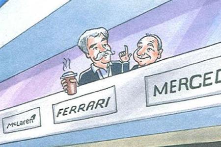 Bernie Ecclestone Weihnachtskarte 2018