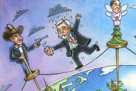 Weihnachtskarte Bernie Ecclestone 2017