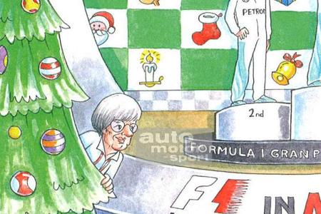 Kopie von: Bernie Ecclestone - Weihnachtskarte 2016