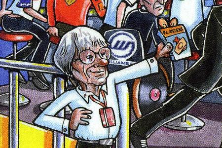 Bernie Ecclestones Weihnachtskarten