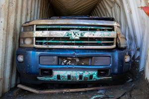 Chevrolet Silverado aus 120 Metern Tiefe geborgen