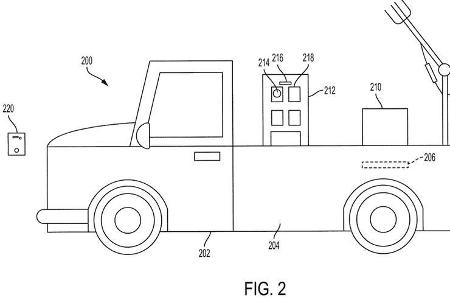 Toyota Patentzeichnungen autonomes Lieferfahrzeug USA Toyota Patentzeichnungen autonomes Lieferfahrzeug USA