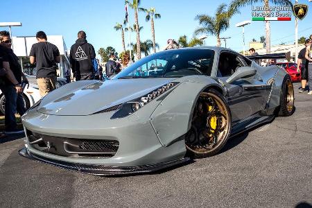 Ferrari 458 - Supercar Show - Lamborghini Newport Beach