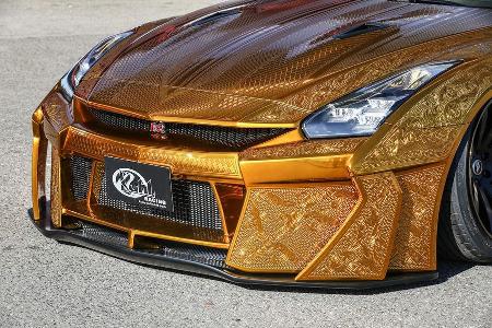 Goldener Nissan GT-R - Tuning - Kuhl Racing