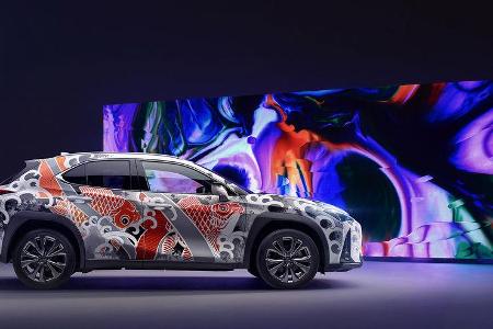 Lexus UX Koi Car Tätowiert Claudia De Sabe