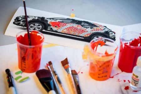 Lexus UX Koi Car Tätowiert Claudia De Sabe