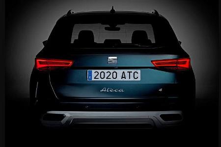 Seat Ateca Facelift Teaser