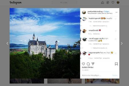Instagram Romantische Straße