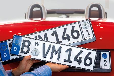 KFZ-Kennzeichen, Wechsel-Kennzeichen KFZ-Kennzeichen, Wechsel-Kennzeichen
