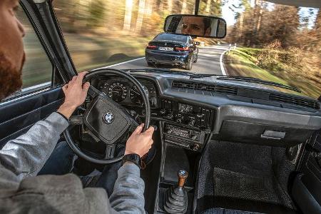 BMW M340i xDrive (G20) und 323i (e21) Fahrbericht
