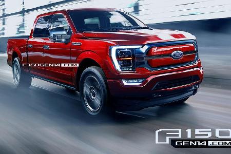 Ford F-150, Fan-Rendering von F150GEN14.com