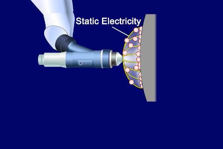 Toyota, Lackierung, elektrostatisch Toyota, Lackierung, elektrostatisch