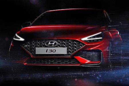 Hyundai i30 Facelift Teaser