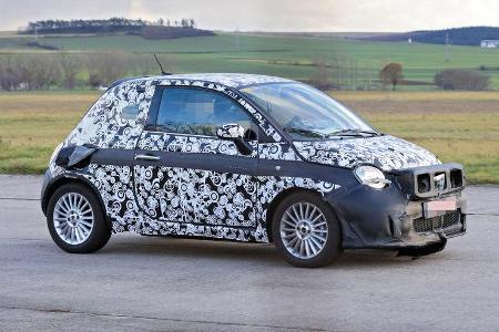 Erlkönig Fiat 500 Electric