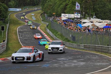 Einführungsrunde - 24h-Rennen Nürburgring - Nordschleife - Samstag - 12.5.2018