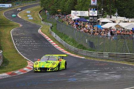 Porsche 911 GT3 R - Startnummer #911 - 24h-Rennen Nürburgring - Nordschleife - Samstag - 12.5.2018
