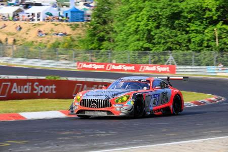 Mercedes-AMG GT3 - Startnummer #47 - 24h-Rennen Nürburgring 2018 - Nordschleife - Samstag 12.5.2018